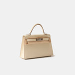 Hermès Mini Kelly 20 Craie Epsom PHW
