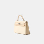 Hermès Mini Kelly 20 Craie Epsom PHW