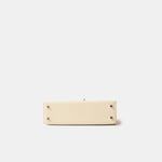 Hermès Mini Kelly 20 Craie Epsom PHW