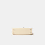 Hermès Mini Kelly 20 Craie Epsom PHW