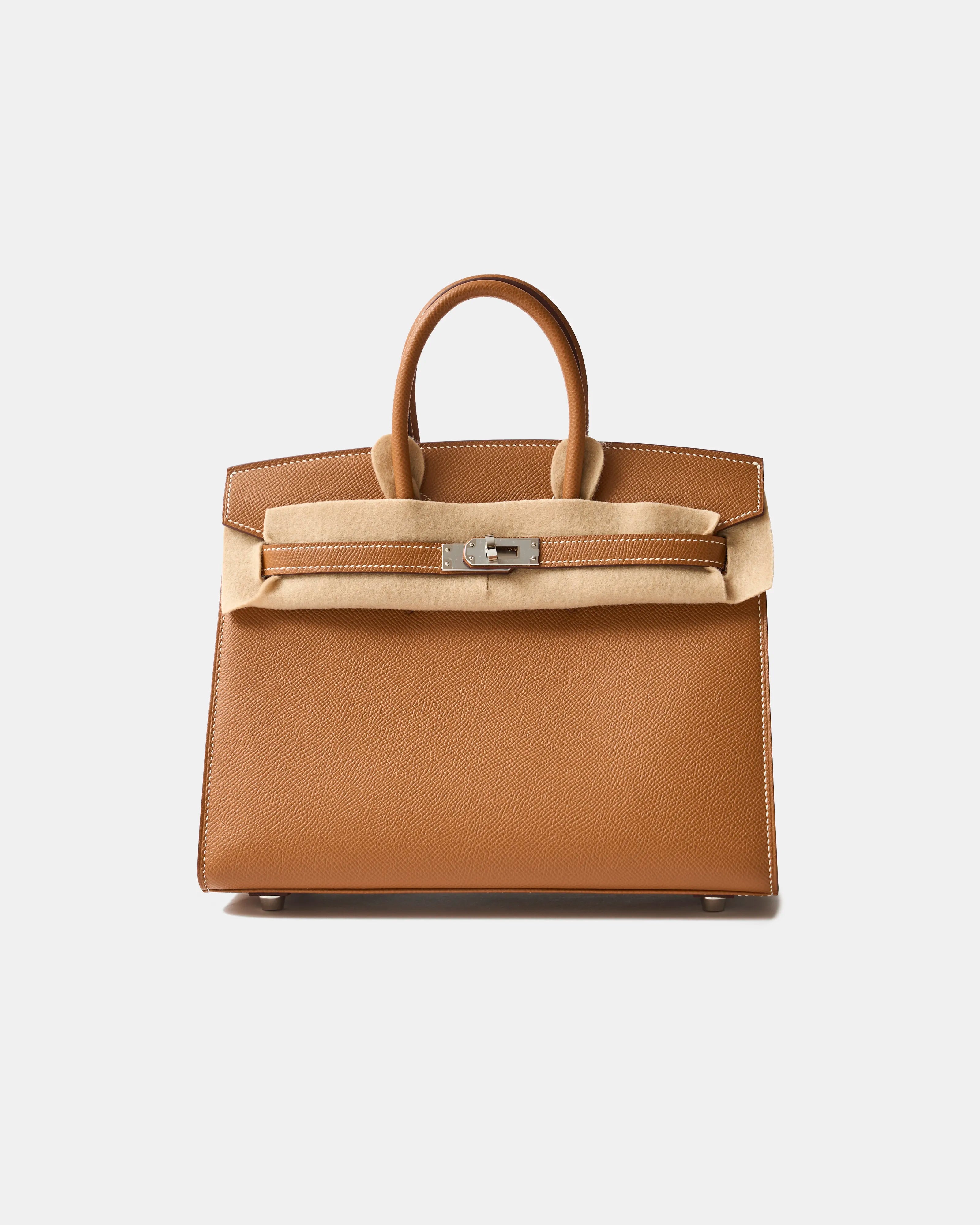 Hermès Birkin Sellier 25 Gold Epsom PHW