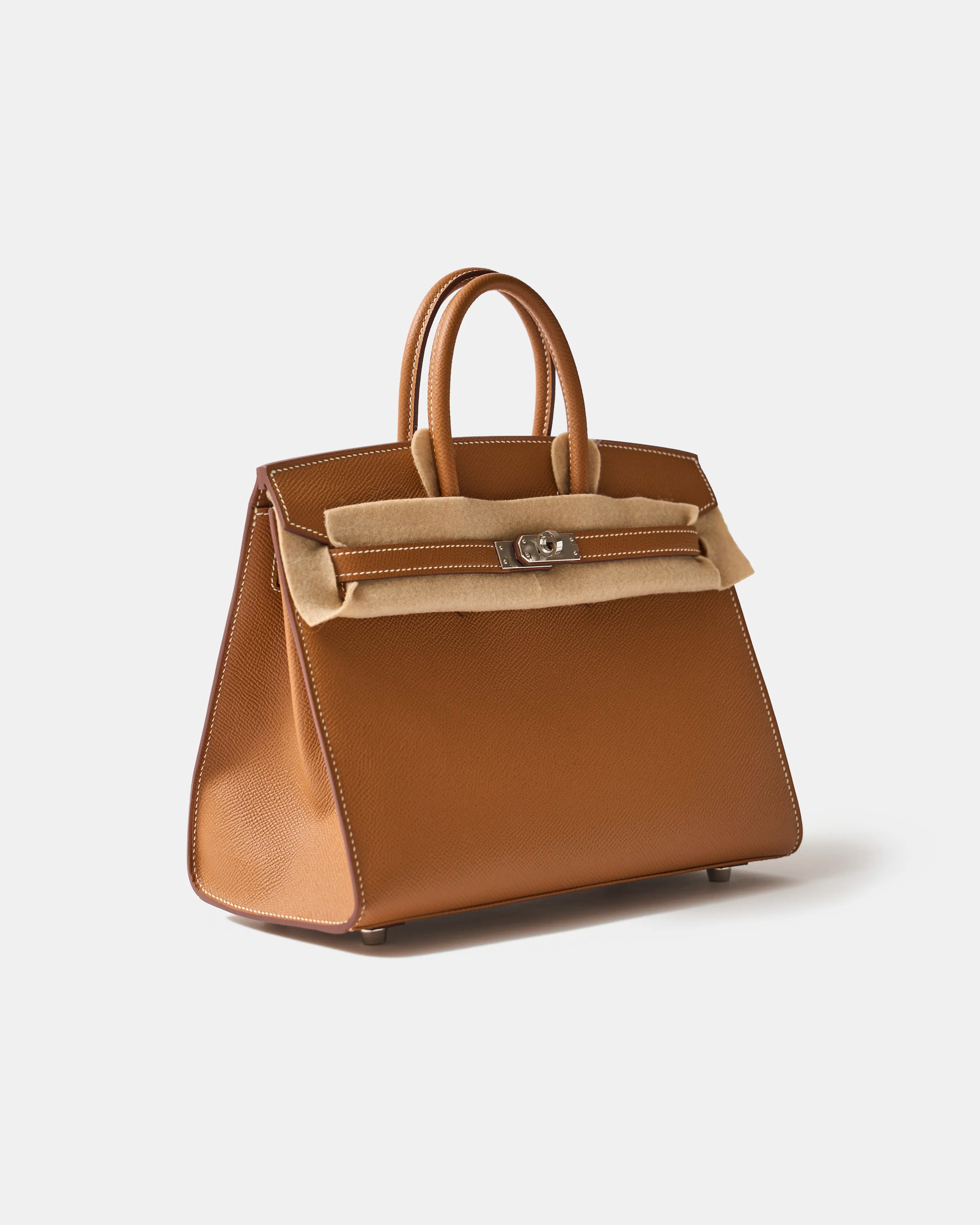Hermès Birkin Sellier 25 Gold Epsom PHW