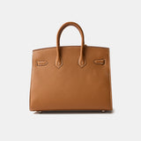Hermès Birkin Sellier 25 Gold Epsom PHW
