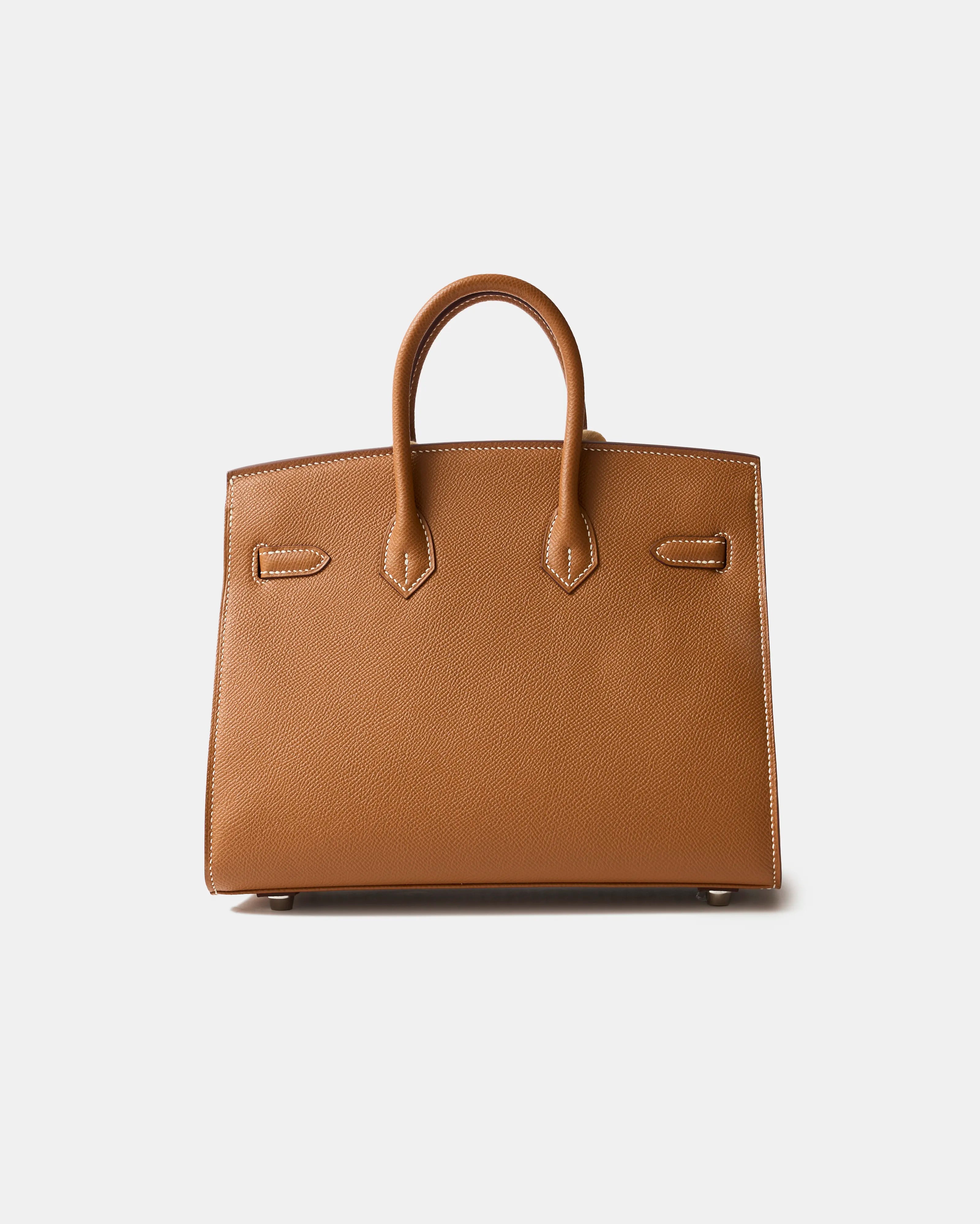 Hermès Birkin Sellier 25 Gold Epsom PHW