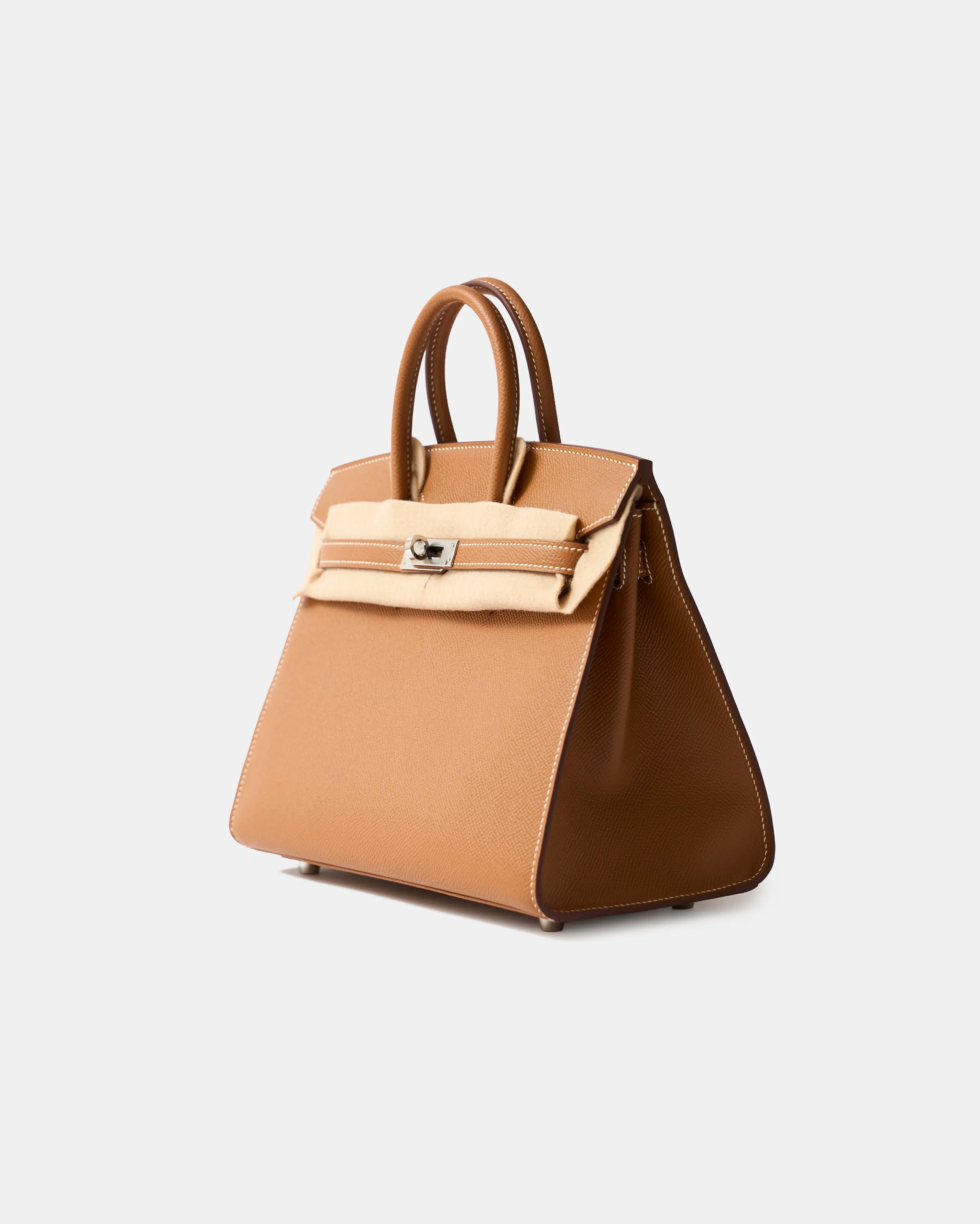 Hermès Birkin Sellier 25 Gold Epsom PHW