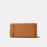 Hermès Birkin Sellier 25 Gold Epsom PHW