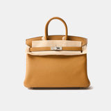 Hermès Birkin 25 Biscuit Togo PHW