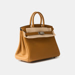 Hermès Birkin 25 Biscuit Togo PHW