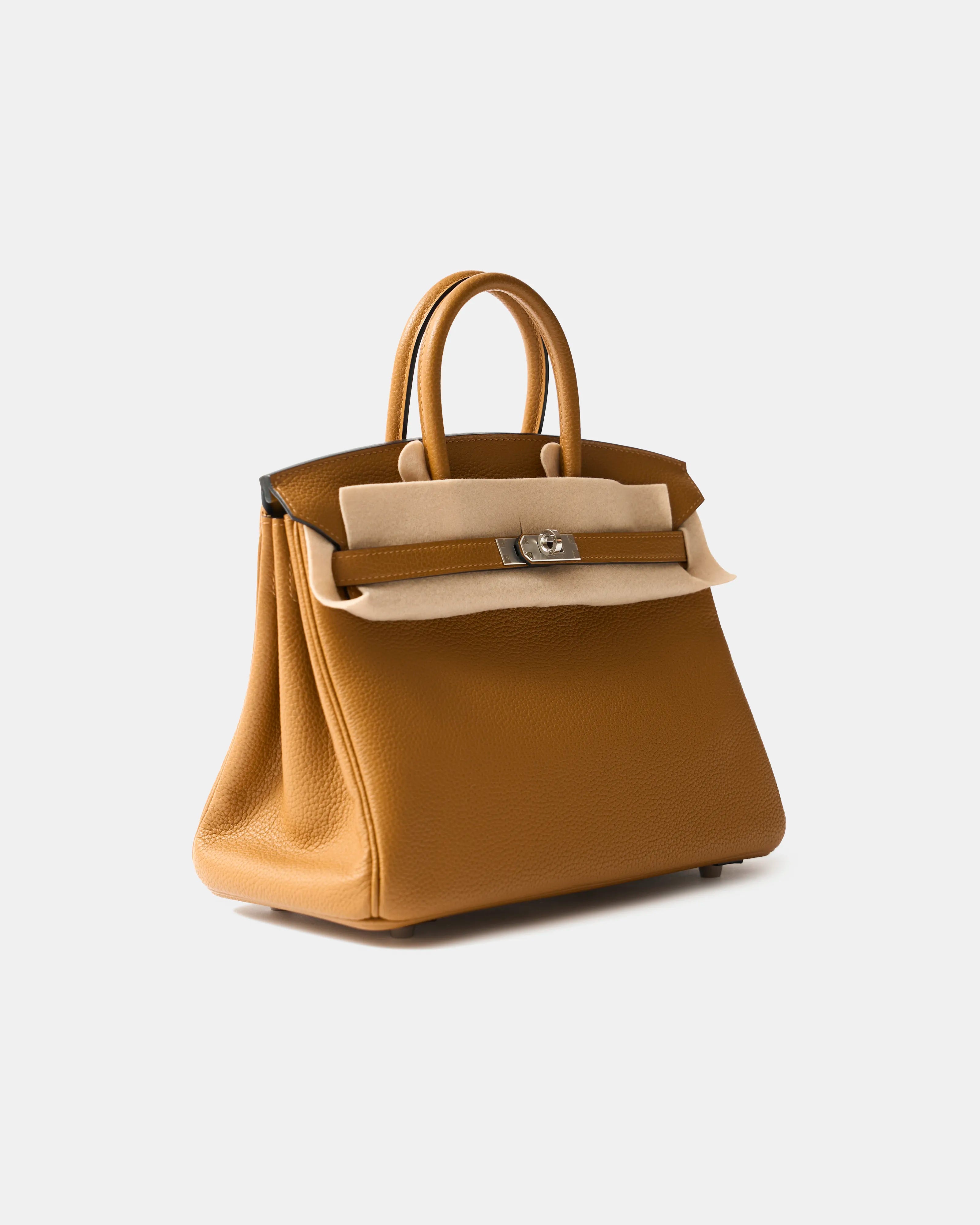 Hermès Birkin 25 Biscuit Togo PHW