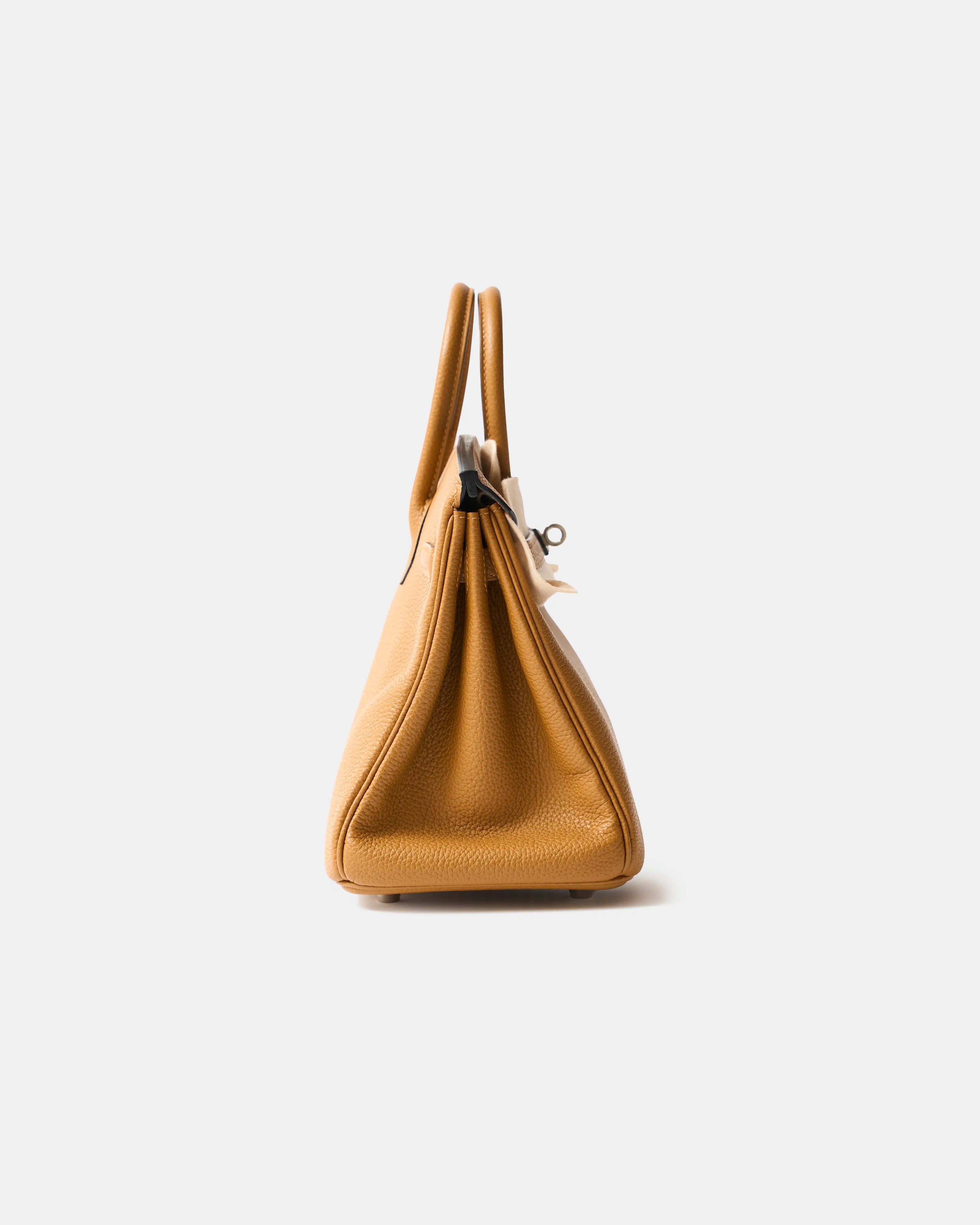 Hermès Birkin 25 Biscuit Togo PHW
