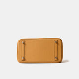 Hermès Birkin 25 Biscuit Togo PHW