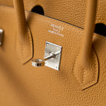Hermès Birkin 25 Biscuit Togo PHW
