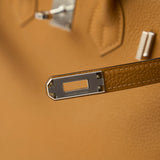 Hermès Birkin 25 Biscuit Togo PHW