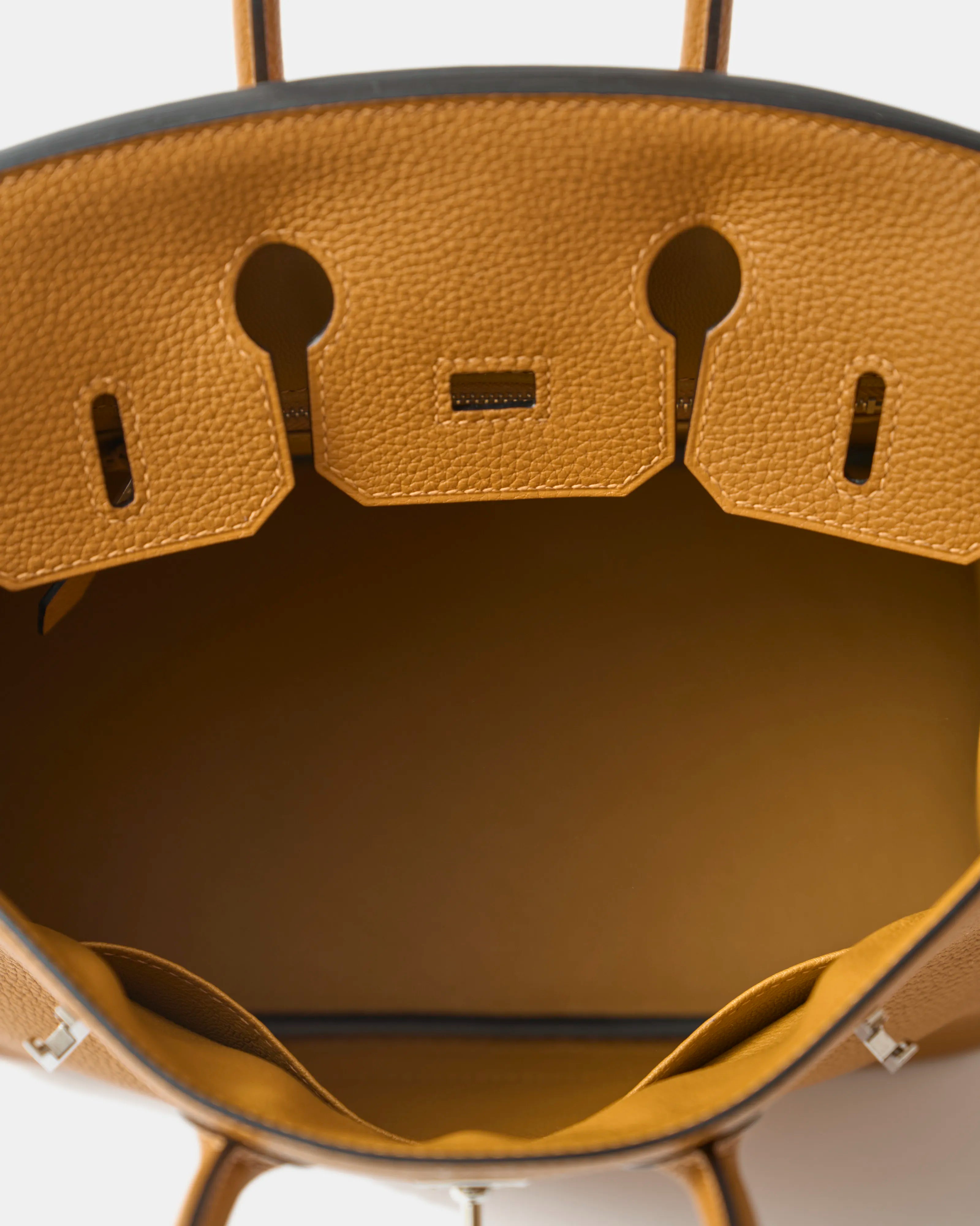 Hermès Birkin 25 Biscuit Togo PHW