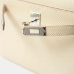 Hermès Mini Kelly 20 Craie Epsom PHW