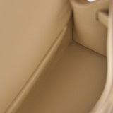 Hermès Mini Kelly 20 Craie Epsom PHW