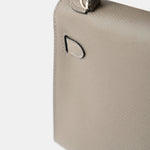Hermès Mini Kelly 20 Etain Epsom PHW