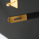 Hermès Kelly Retourne 28 Black Togo GHW