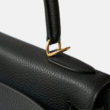 Hermès Kelly Retourne 28 Black Togo GHW