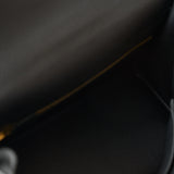 Hermès Kelly Retourne 28 Black Togo GHW