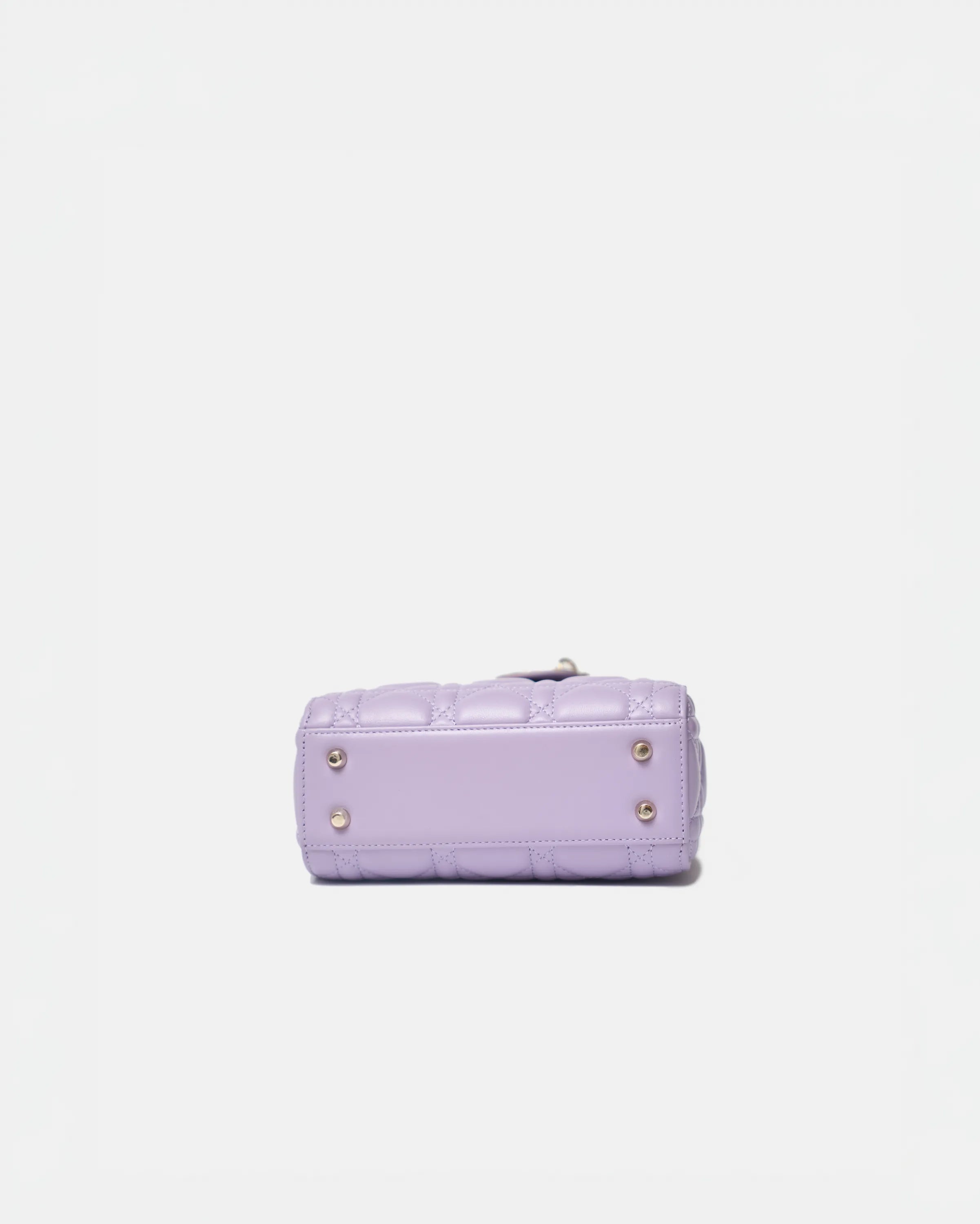 Dior Mini Lady Dior Lilac Bag Lambskin – Selectif Official