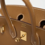 Hermès Birkin Sellier 25 Gold Epsom GHW
