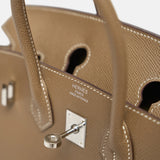 Hermès Birkin Sellier 25 Etoupe Epsom PHW