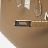 Hermès Birkin Sellier 25 Etoupe Epsom PHW