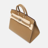 Hermès Birkin Sellier 25 Etoupe Epsom PHW