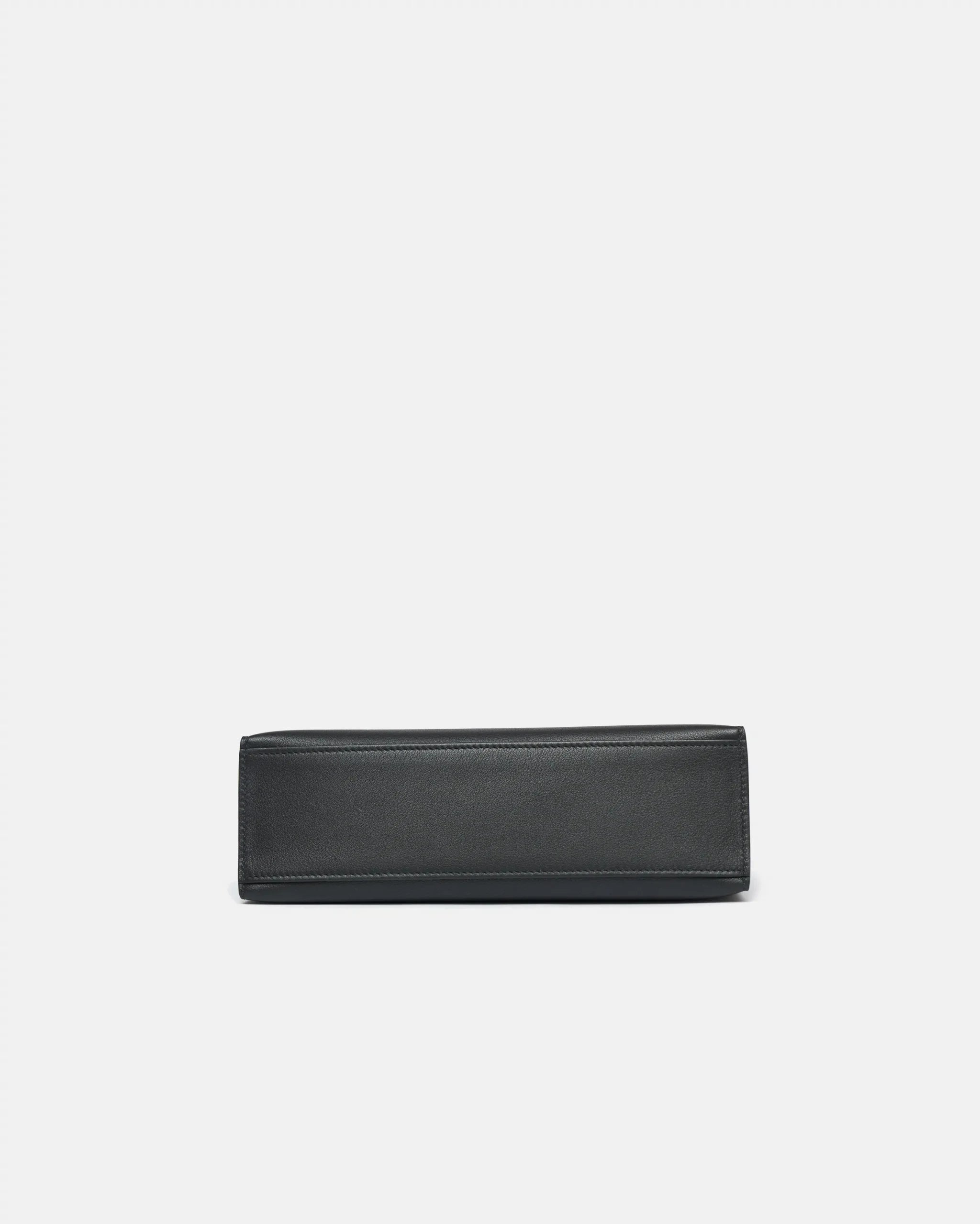 Hermès Kelly Pochette Black Swift GHW