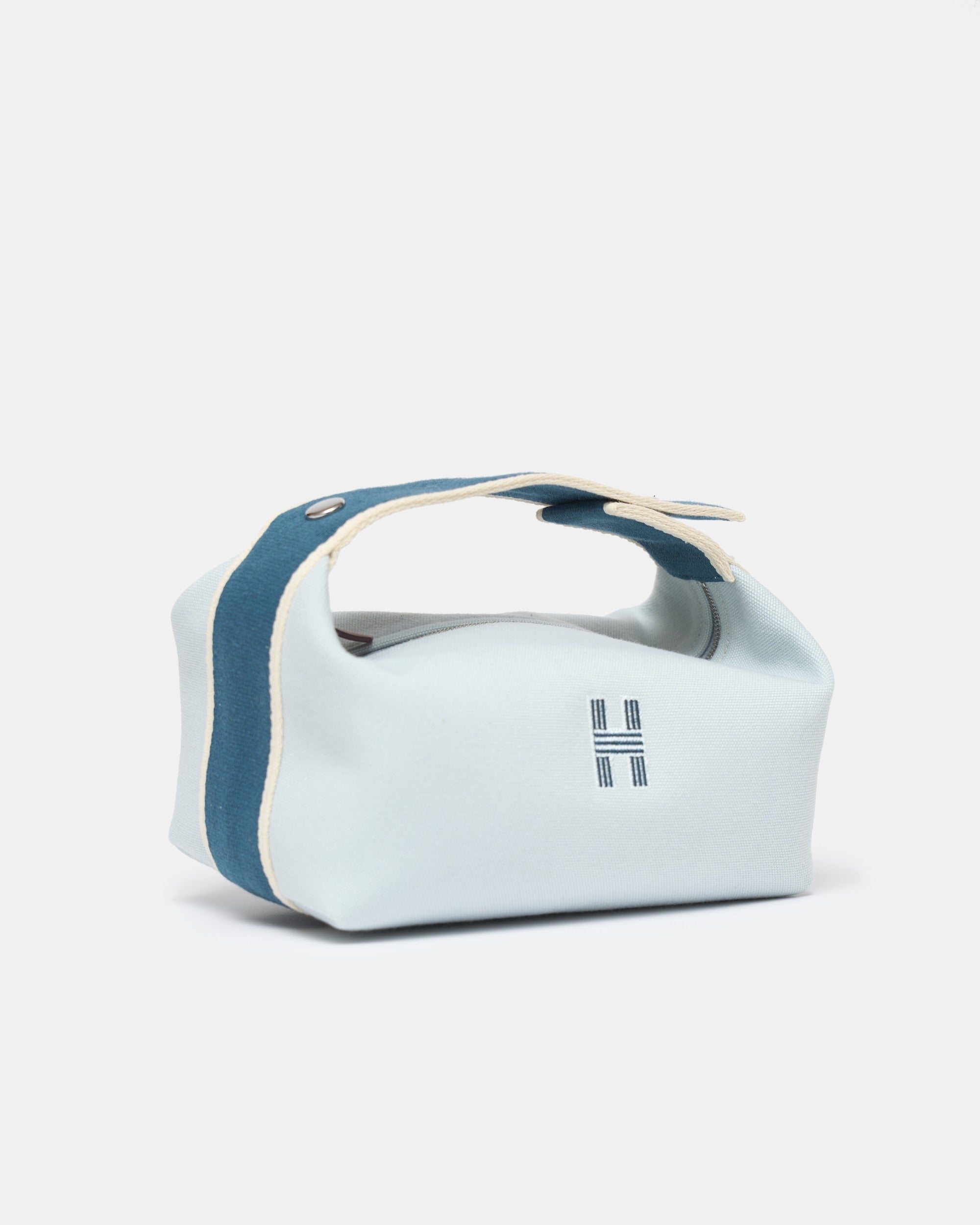 Hermès Bride-a-brac PM Eucalyptus Cotton PHW