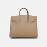 Hermès Birkin Sellier 25 Etoupe Epsom PHW