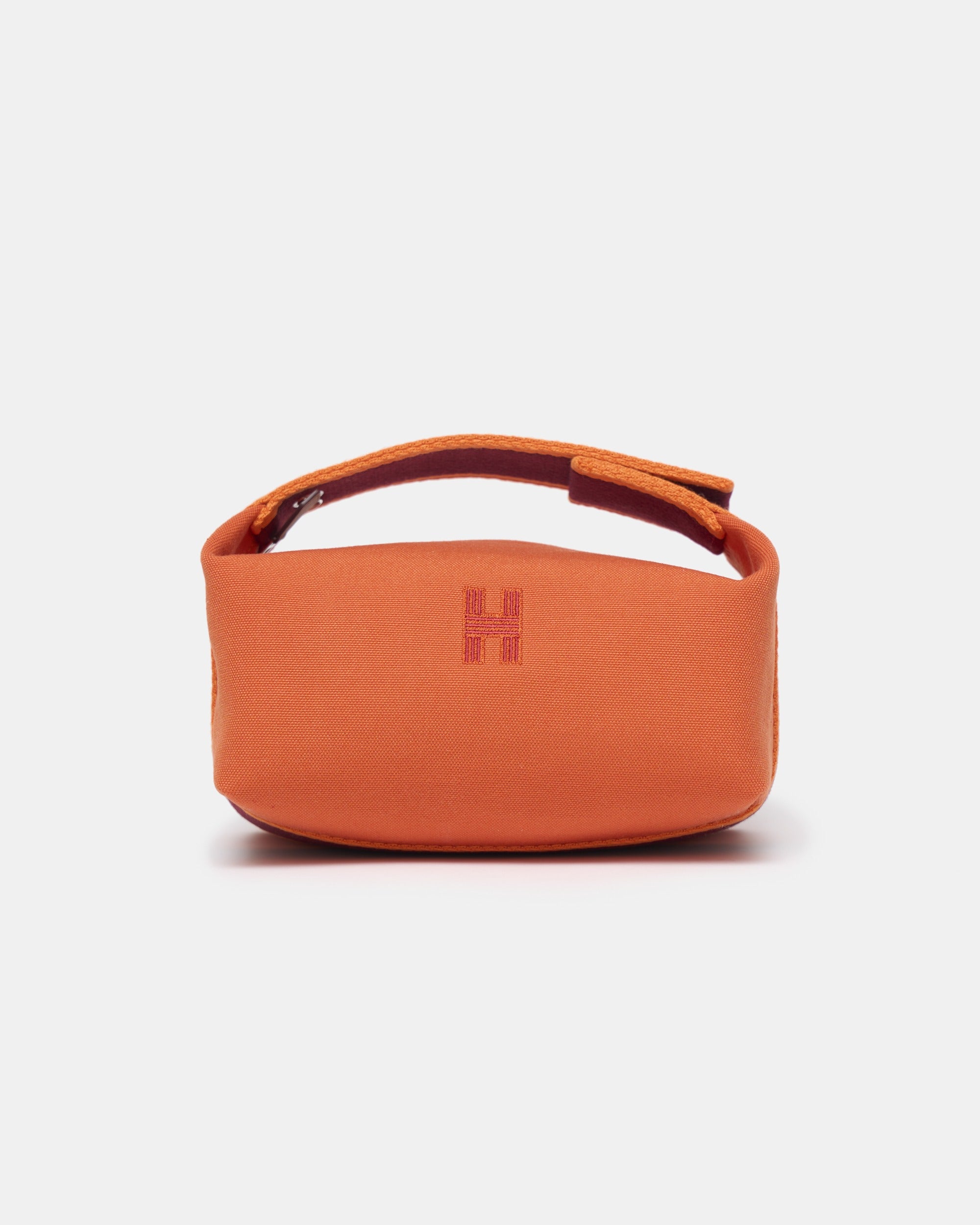 Hermès Bride-a-Brac Orange Feu Cotton PHW