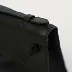 Hermès Kelly Pochette Black Swift GHW