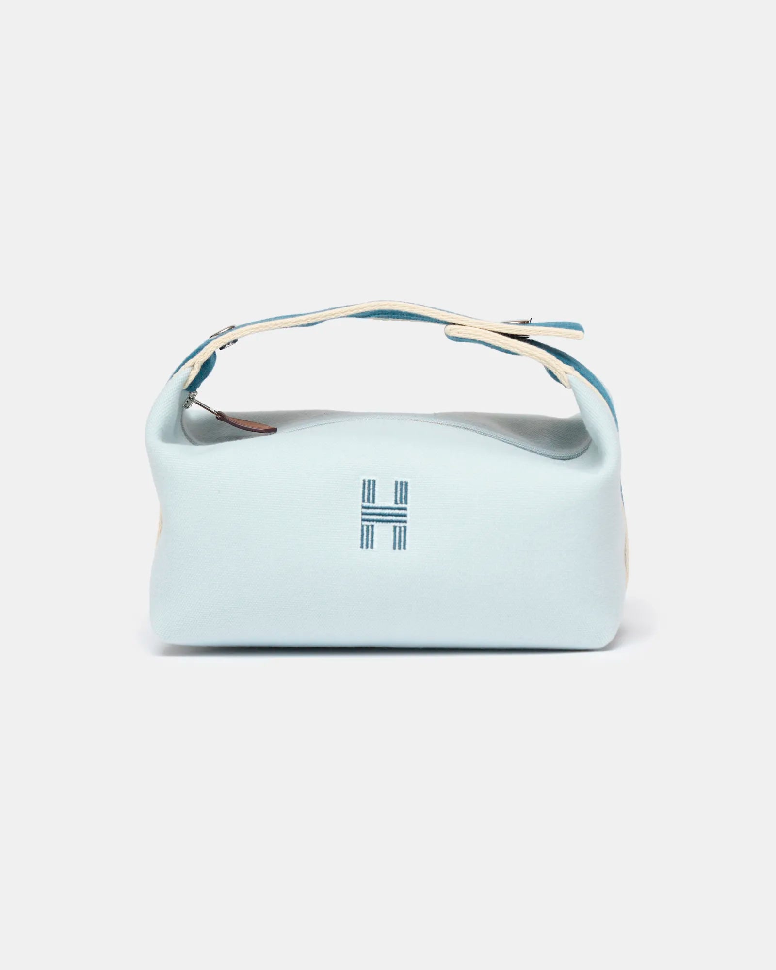 Hermès Bride-a-brac PM Eucalyptus Cotton PHW