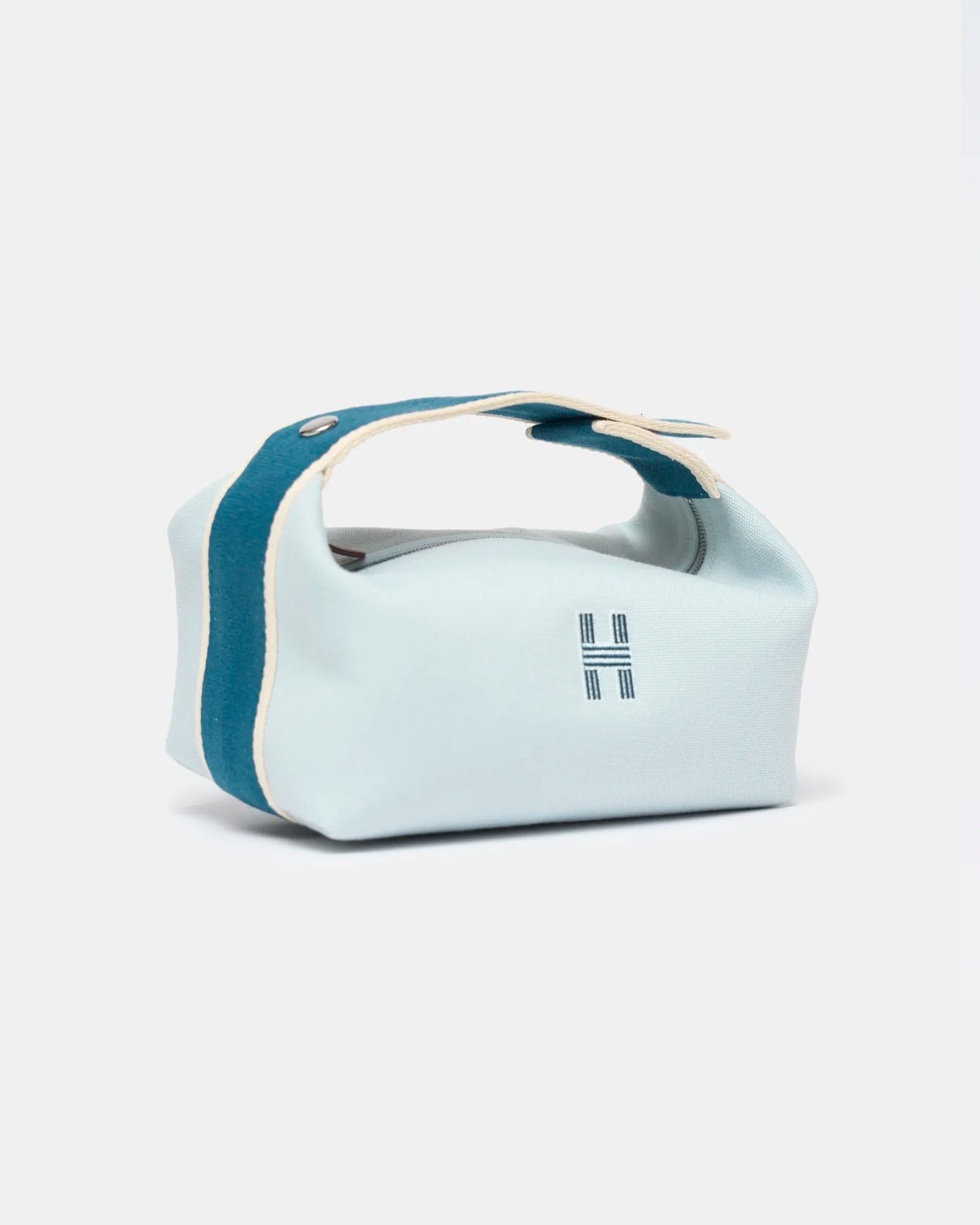 Hermès Bride-a-brac PM Eucalyptus Cotton PHW