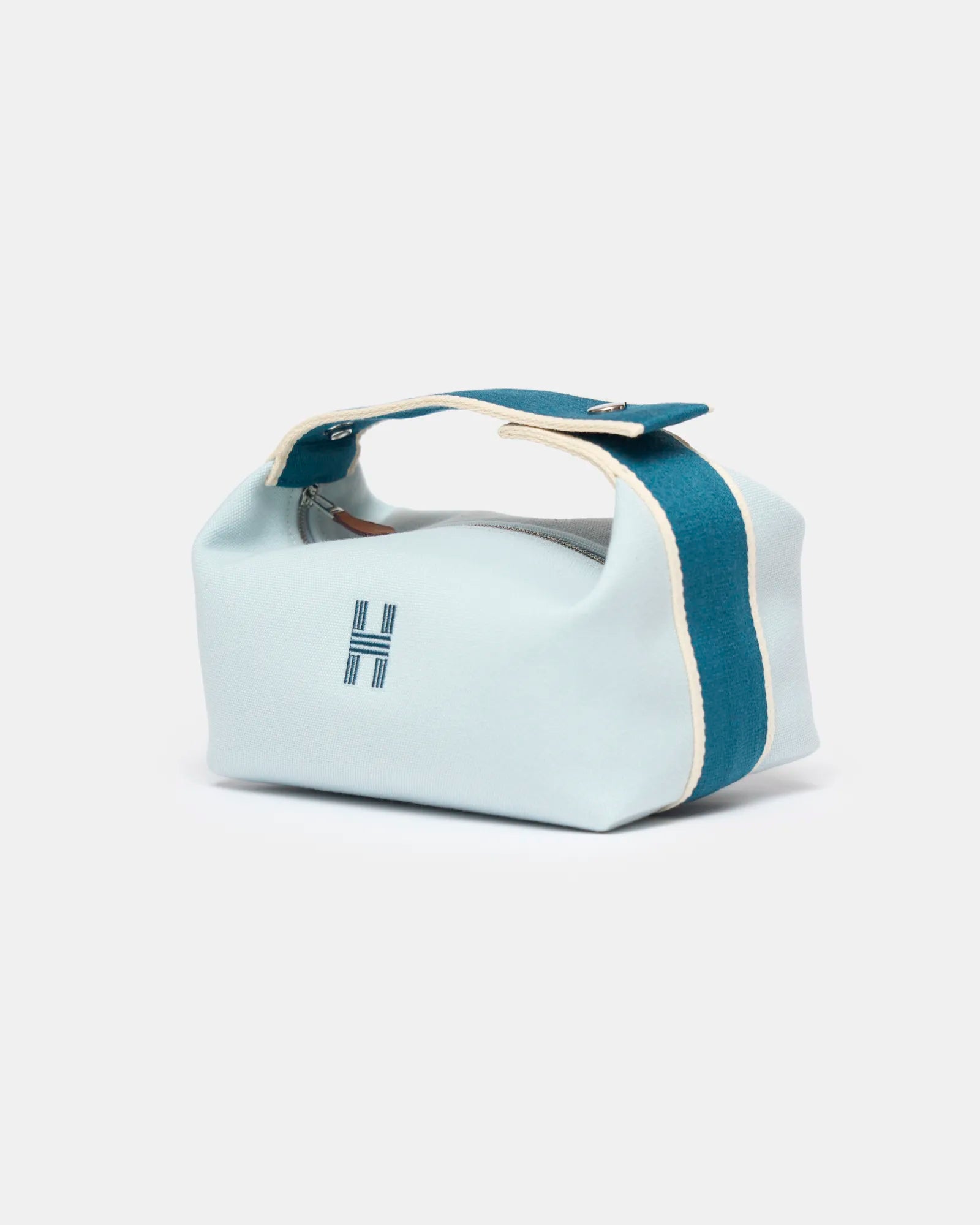 Hermès Bride-a-brac PM Eucalyptus Cotton PHW