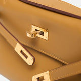 Hermès Kelly Pochette Chai Swift GHW