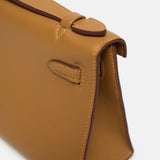 Hermès Kelly Pochette Chai Swift GHW