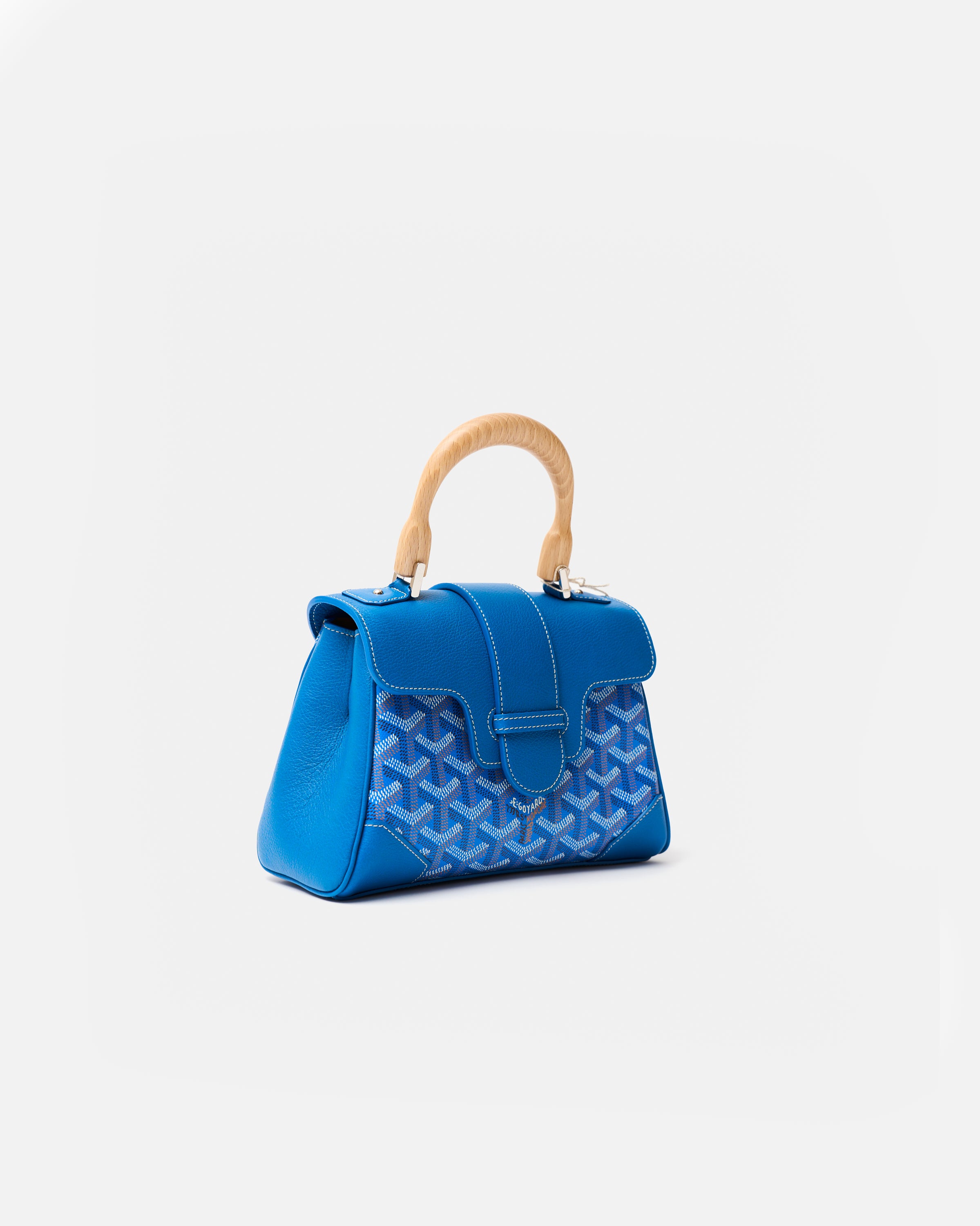 Goyard Saigon Souple Mini Blue Bag
