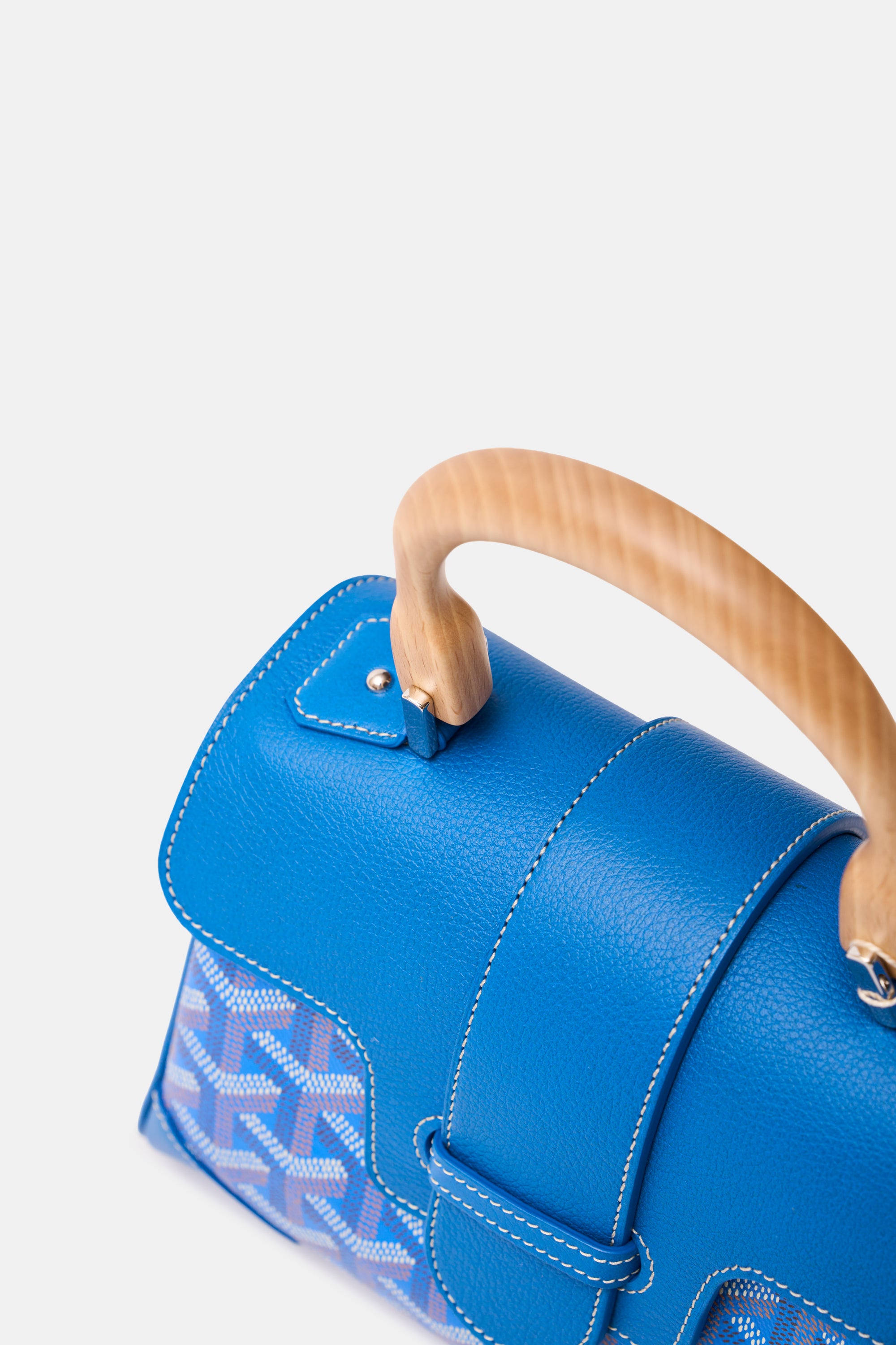 Goyard Saigon Souple Mini Blue Bag