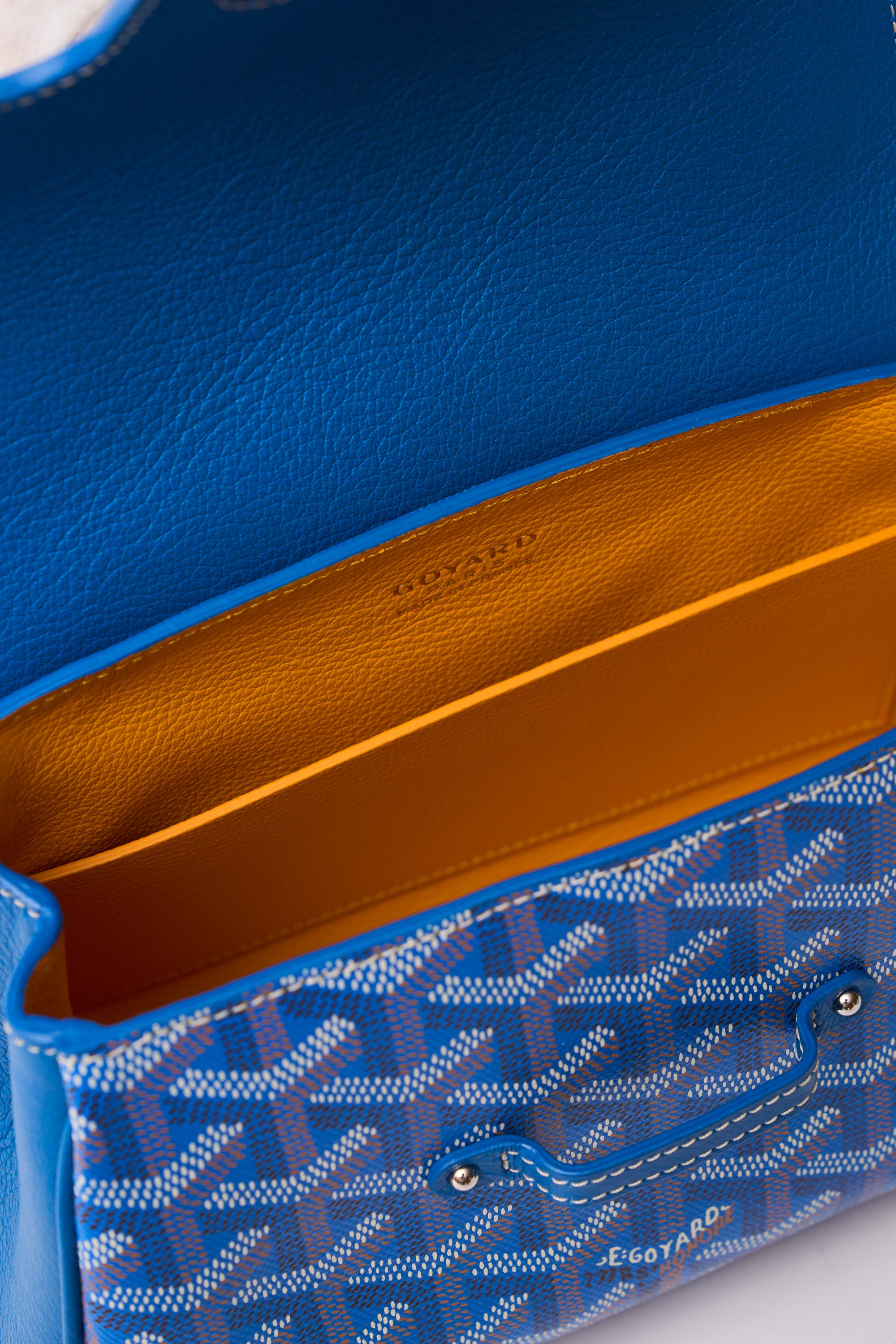 Goyard Saigon Souple Mini Blue Bag