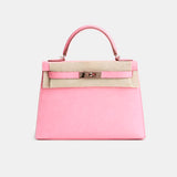 Hermès Kelly 28 Sellier Rose Confetti Epsom PHW