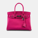 Hermès Birkin 30 Candy Rose Tyrien/Rubis Epsom PHW