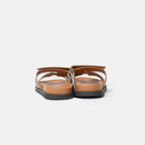 Hermès Chypre Bleu Clair Naturel Denim Calfskin Sandals