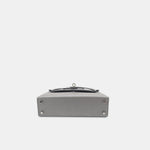 Hermès Mini Kelly 20 Gris Argenté Chèvre Chamkilight PHW