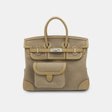 Hermès Birkin 25 Cargo Beige Marfa/Poussiere Toile PHW