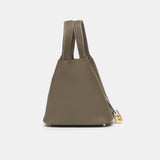 Hermès Mini Picotin 18 Etoupe Clemence GHW