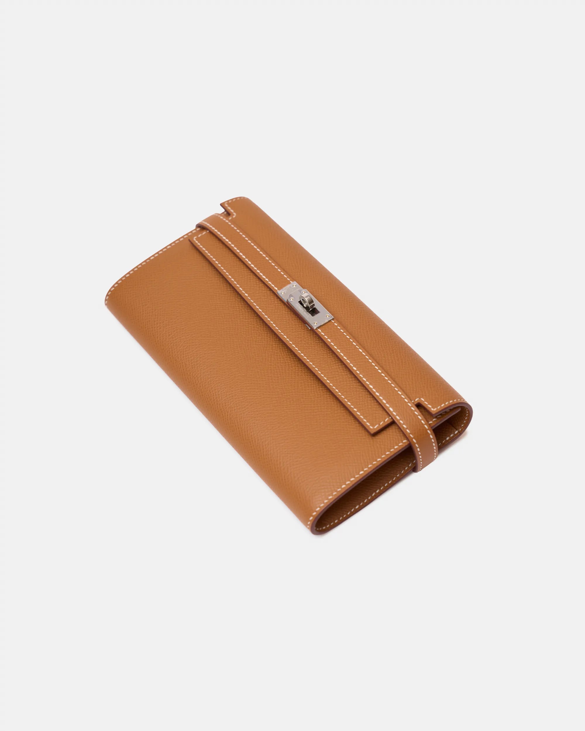 Hermès Kelly Classic Wallet To Go Gold Epsom PHW