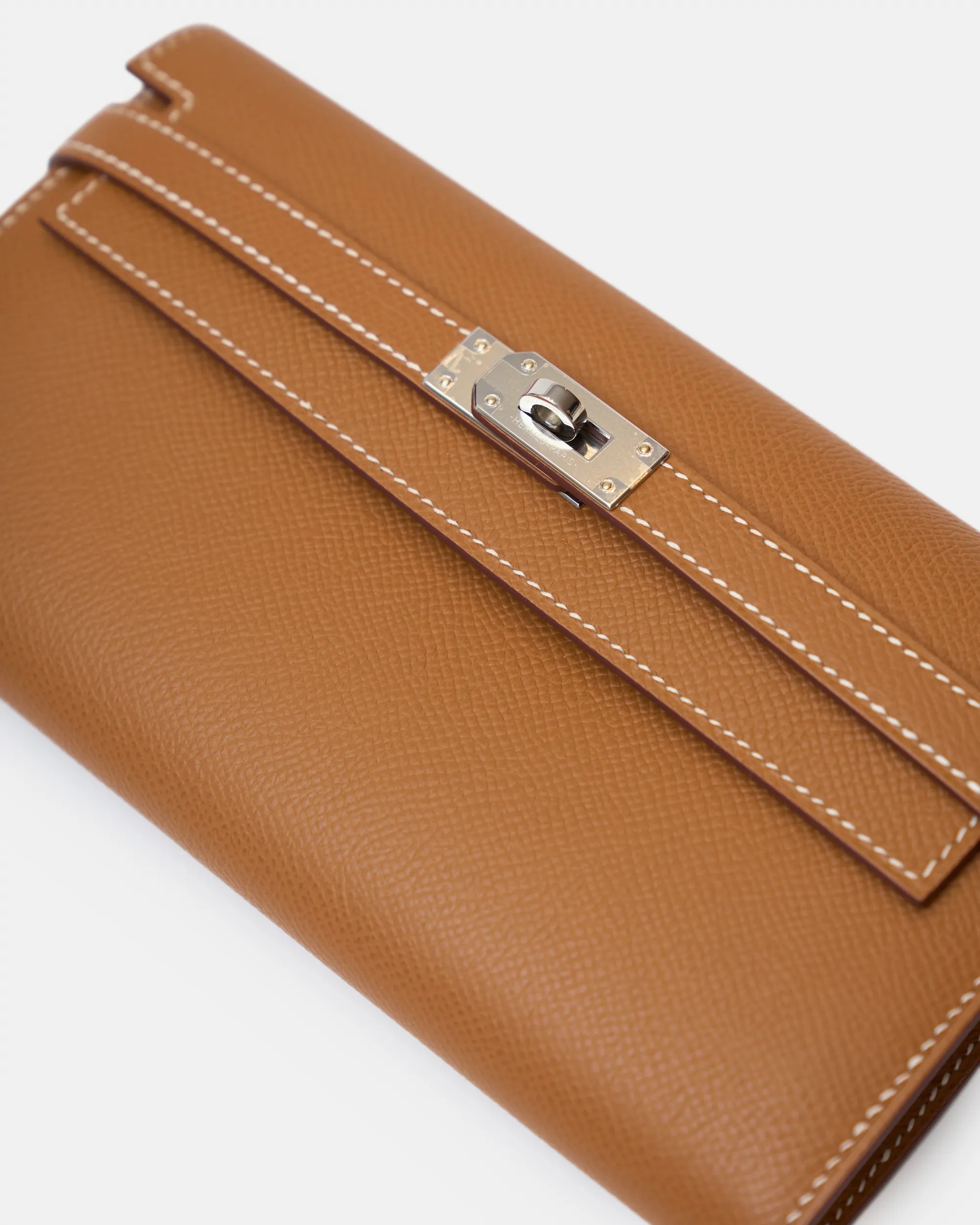 Hermès Kelly Classic Wallet To Go Gold Epsom PHW